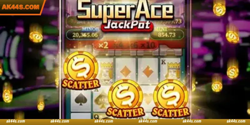 Super Ace is a popular slot game at AK44